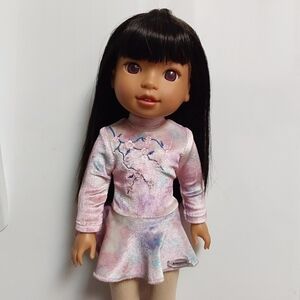American Girl Goty 2023 Gwynn Tan Wellie Wisher Doll